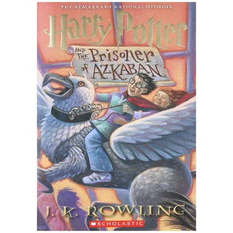 Harry Potter Prisoner Of Azkaban Book Cover