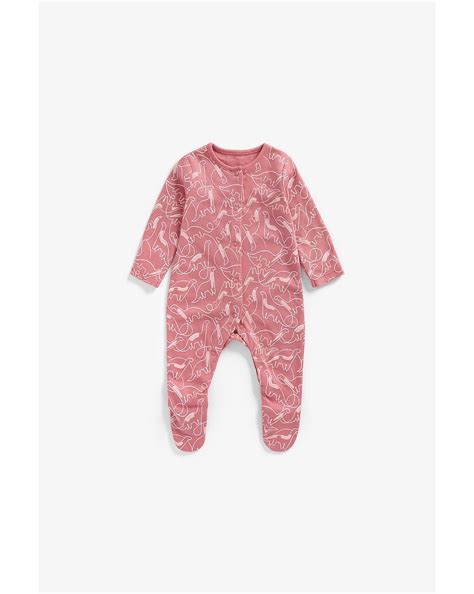 Buy Girls Full Sleeves Sleepsuits -Pack of 3-Multicolor Online at Best ...