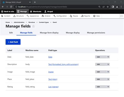 Image result for Drupal 9 Create Event Views