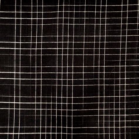 Pure Cotton Black Vintage Checks – Sanskruti