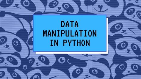 Python Advanced Data Manipulation 的图像结果