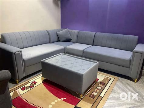 Brand strypes model l shape sofa in STARF - Sofa & Dining - 1809909620