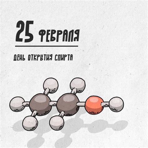 Картинки с Днем открытия спирта 25 февраля скачать бесплатно