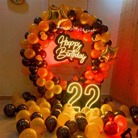 Ring Birthday Balloon Decoration (P501). – Tricity 24