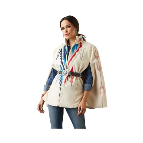 Ariat Women's Cape Chimayo Buttercream Coat - Western Style Luxury