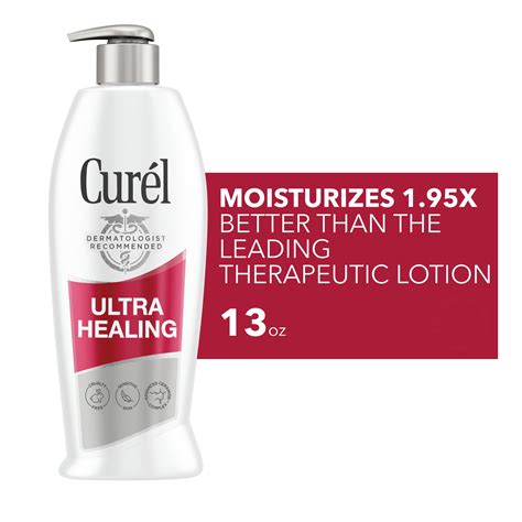 Curél Ultra Healing Lotion, Intensive, Fragrance-Free, Extra-Dry ...