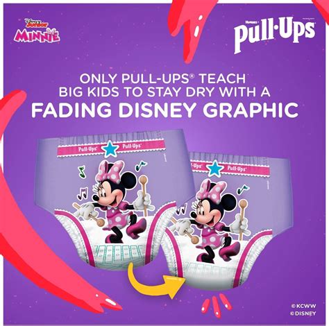 Disney Junior Minnie Huggies Pull-Ups Training Pants - Girls - 4T-5T ...