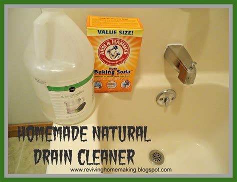 Reviving Homemaking: Homemade Natural Drain Cleaner