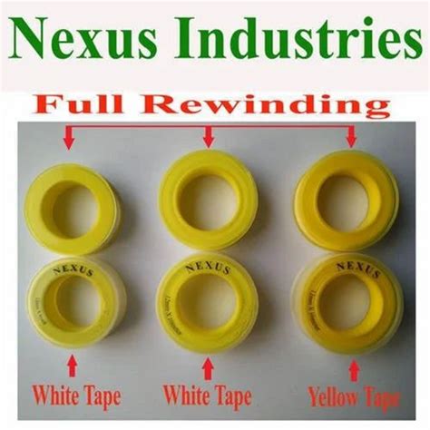 PTFE Tape - Pipe White Ptfe Tape Manufacturer from Rajkot