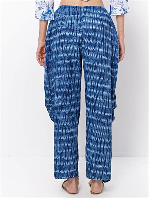 Shibori Dhoti Trousers