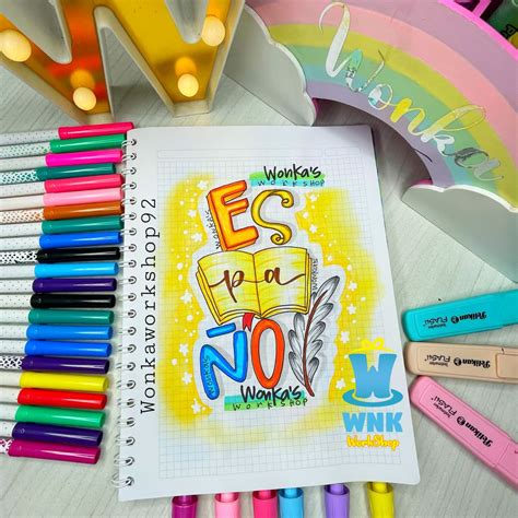 ESPAÑOL | Formas de marcar cuadernos, Cuadernos creativos, Marcas de ...