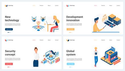 Tech Development Vector 的图像结果