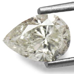 1.11-Carat Lustrous Pear-Shaped I2-Clarity J-Color Diamond :: $1,193 ...