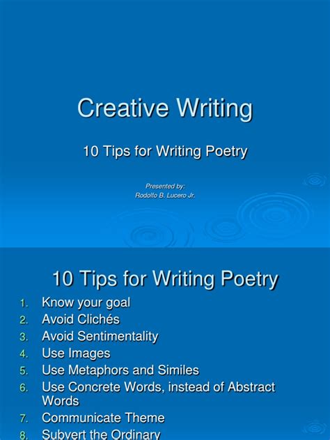 Image result for Poem Tips
