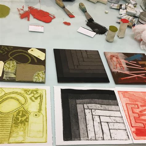 Image result for Collagraph Printing Step by Step