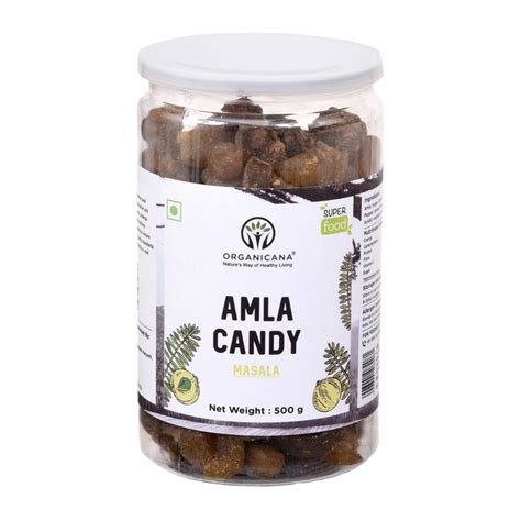 Amla Candy Masala Jar - Natural & Healthy Snack Option