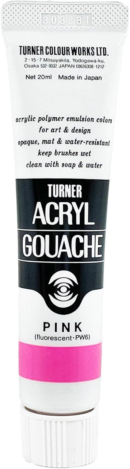 Turner Colour Works Acryl Gouache Artist Acrylic Paint - Single 20 ml ...