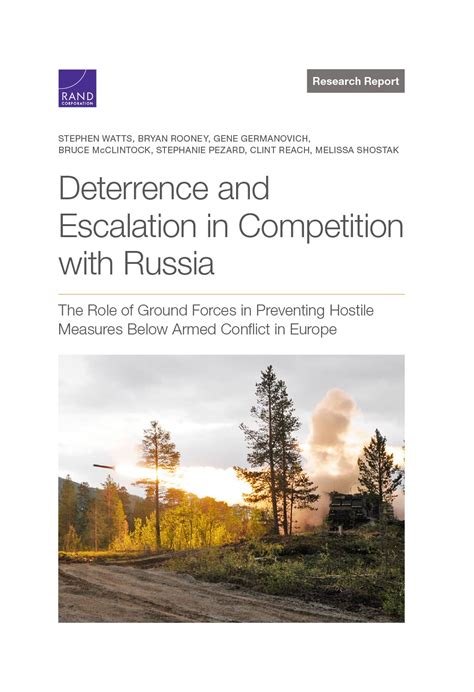 Deterrence and Escalation in Competition with Russia: The Role of ...