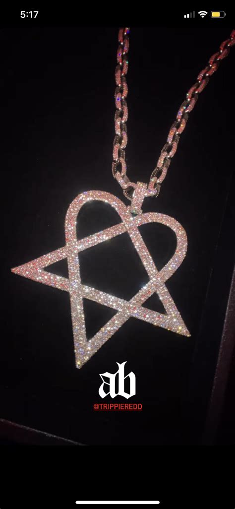 Rapper Trippie Redd’s new chain. : r/HIM