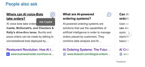 Ask Co-Pilot in Bing 的图像结果