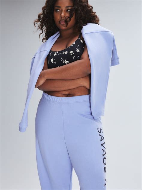 Weekender Terry Sweatpant in Blue | SAVAGE X FENTY