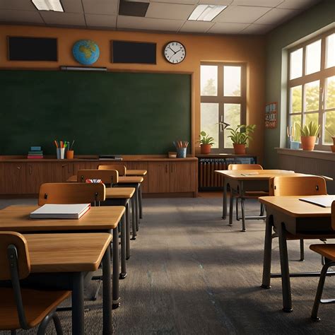 Bright and Inviting Classroom Design