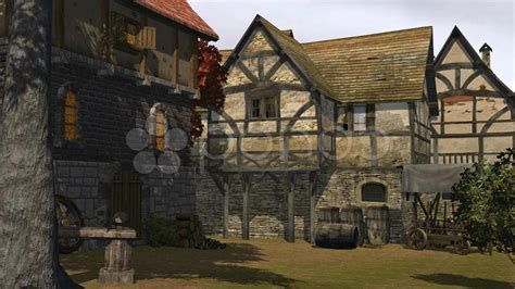 Medieval Town Homes