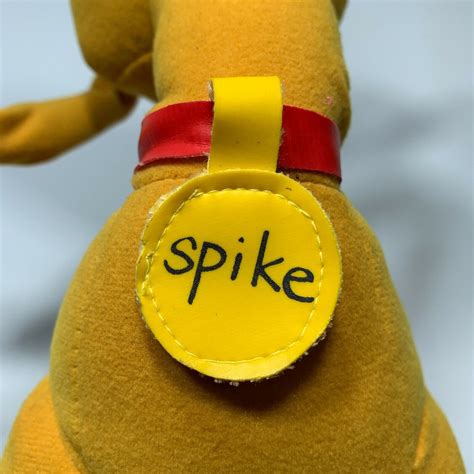 Nickelodeon Rugrats Spike the Dog Plush Posable Ears Tail Plushie ...