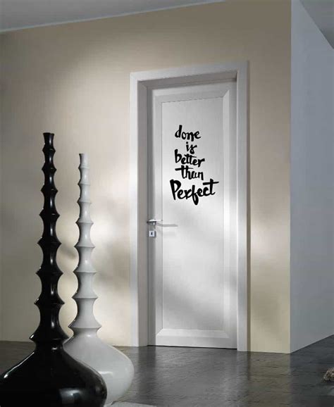 Done is better than perfect Wall Sticker – WallDesign