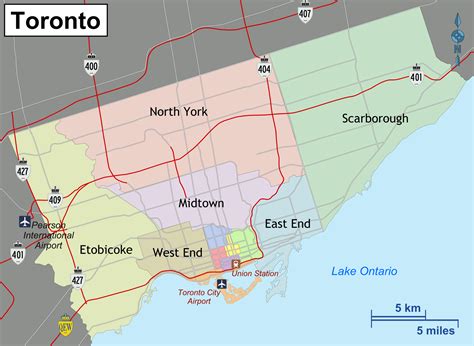 Quels sont les quartiers de Toronto