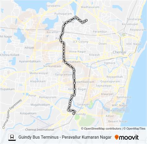 170K Route: Schedules, Stops & Maps - Guindy Bus Terminus (Updated)
