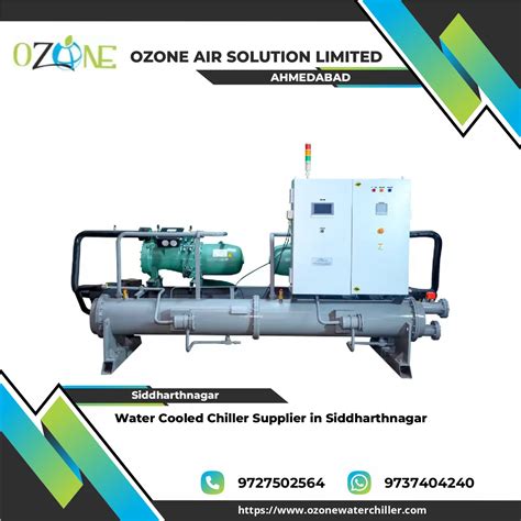 Water Cooled Chiller Supplier In Siddharthnagar - Ozone Air Solution ...