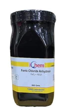 ICHEM Ferric Chloride Anhydrous (500GM) Assay 96% Min (Lab use only ...