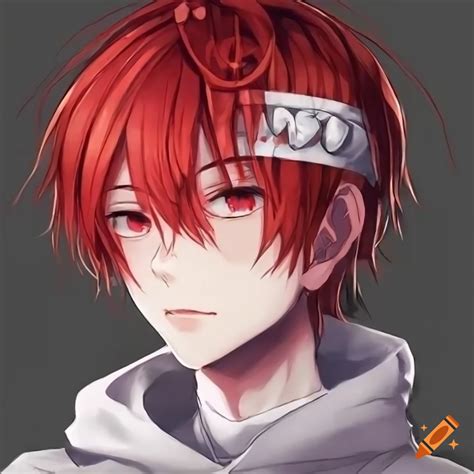 Anime Boy With Red Hair