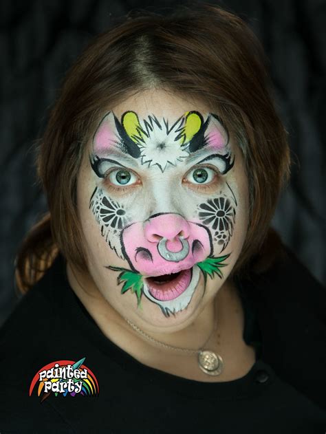 Cute Cow Face Paint | Cow face paints, Face painting designs, Face painting