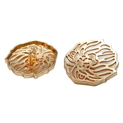 Laser Cut Lion Metal Buttons | 19mm(30L) & 24mm(38L) – Ani Accessories