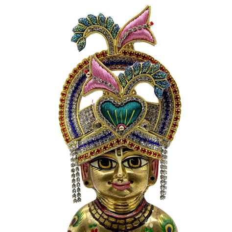 Multicolour Zari Mukut For Laddu Gopal Ji – MyKanha.com