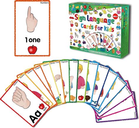 American Sign Language Flash Cards for Babies and India | Ubuy