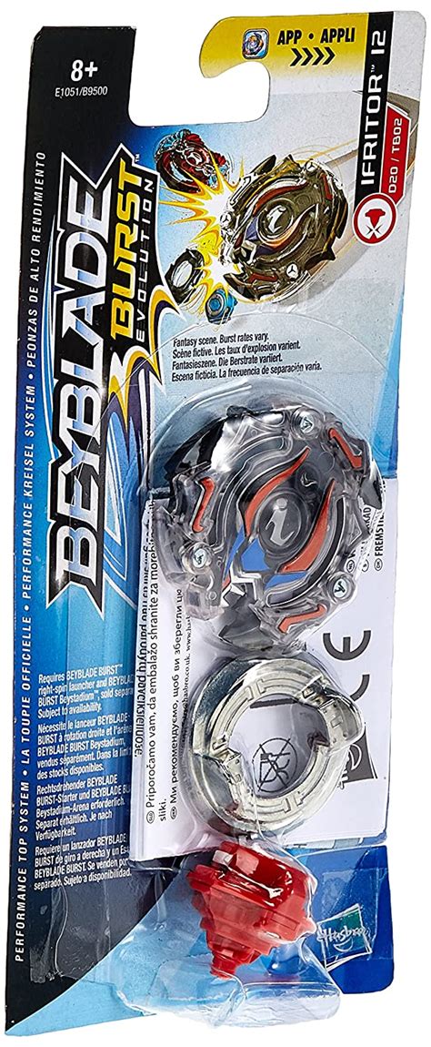 Buy Beyblade Burst Evolution Single Top Pack Ifritor I2, Multi Online ...