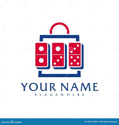 Shop Domino Logo Vector Template, Creative Domino Logo Design Concepts ...