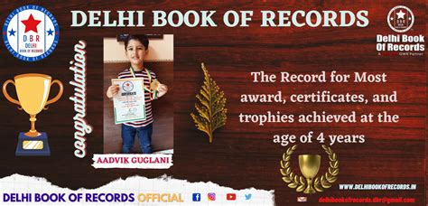 Delhi Book Of Records - DBR | Record Book Publishing - Delhi Book of ...