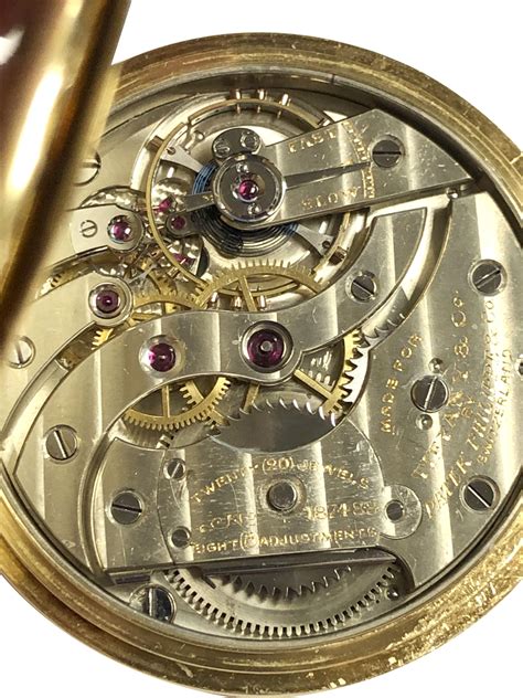 Tiffany and Company Patek Philippe Antique Yellow Gold Pocket Watch For ...