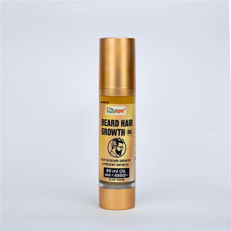 Beard Hair Growth Oil – Ayurvedic Beard Growth & Dryness Relief ...