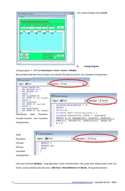 Visual Fox Database 的图像结果