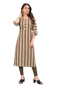 Amberex Women Self Design A-line Kurta - Buy Amberex Women Self Design ...