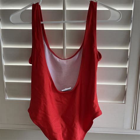 Frankies Bikinis Red Swimsuit-one-piece | Depop