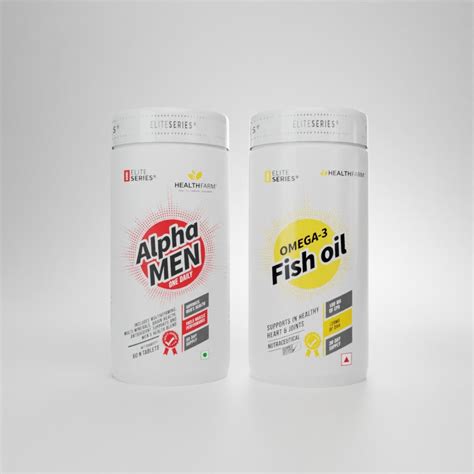 Healthfarm Alpha Men + Omega 3 Fish Oil Combo – Healthfarm Nutrition