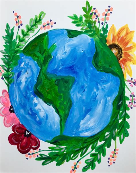 Earth Day | Earth drawings, Earth art, Earth day drawing