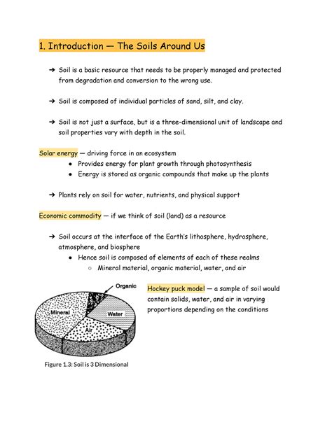Image result for Soil Science Lecture Notes
