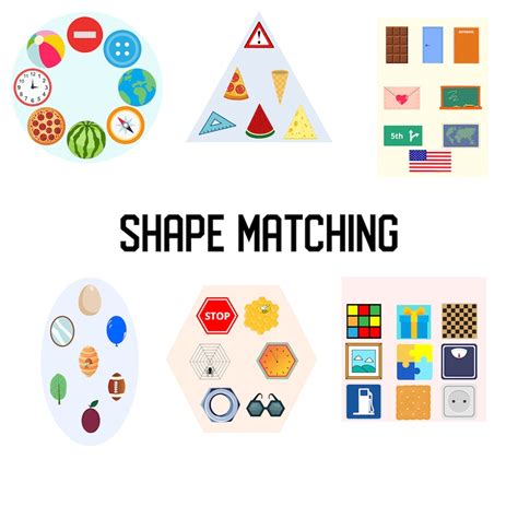 Buy Shape Matching Sorting, Shape and Form Card, Busy Book Shapes, Prek ...